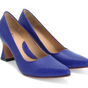 John Fluevog Desmond Leather Pumps - Size 7